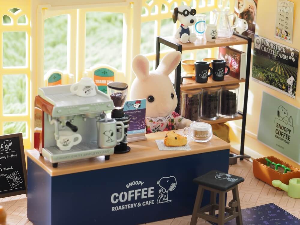 スヌーピーCOFFEE ROASTERYリーメント♪コーヒーロースタリー&カフェ
